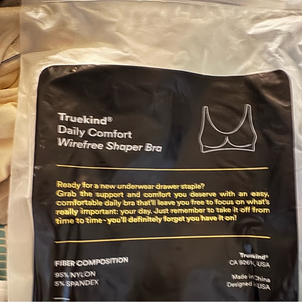 Shapermint bras and wash bag